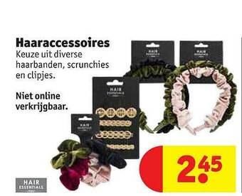 Kruidvat Haaraccessoires aanbieding