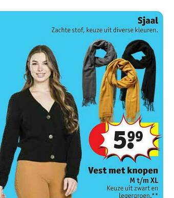 Kruidvat Sjaal aanbieding