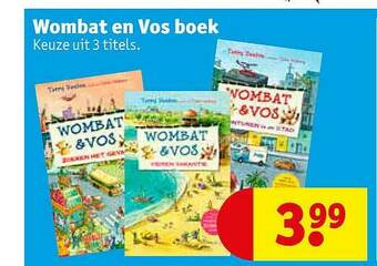 Wombat En Vos Boek