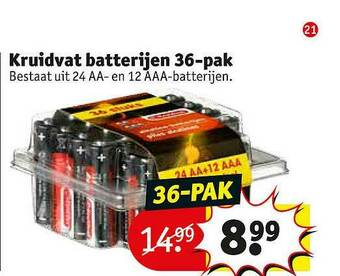 Kruidvat Kruidvat Batterijen aanbieding