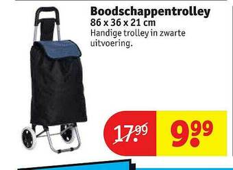 Kruidvat Boodschappentrolley aanbieding