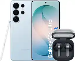 Coolblue Samsung Galaxy S26 Ultra 512 Go Bleu Clair 5G + Samsung Galaxy Buds4 Pro Noir aanbieding