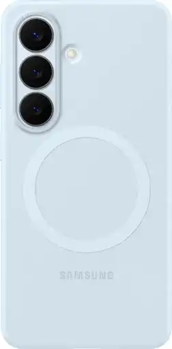 Coolblue Samsung Galaxy S26 Silicone Back Cover avec Aimant Bleu aanbieding