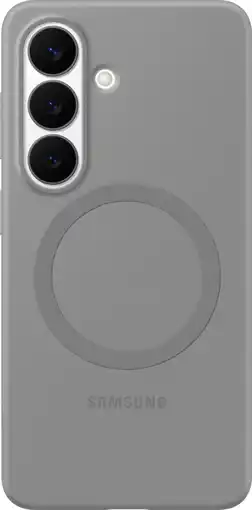 Coolblue Samsung Galaxy S26 Silicone Back Cover avec Aimant Gris aanbieding