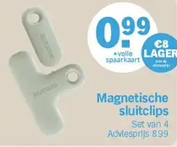 Albert Heijn Magnetische sluitclips aanbieding