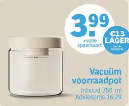 Albert Heijn Vacuüm voorraadpot aanbieding