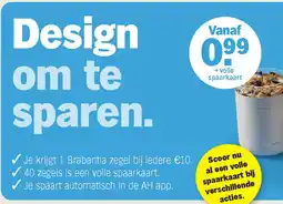 Albert Heijn Design om te sparen. aanbieding