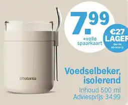 Albert Heijn Voedselbeker, isolerend aanbieding