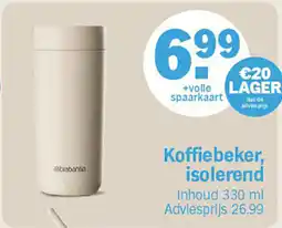 Albert Heijn Koffiebeker, isolerend aanbieding