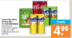 Albert Heijn Coca-Cola, Fanta en Fuze Tea aanbieding