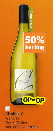 Albert Heijn Chablis C aanbieding
