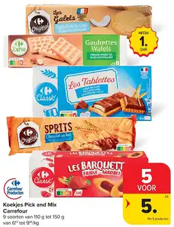 Carrefour Koekjes Pick and Mix Carrefour aanbieding