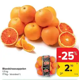 Carrefour Bloedsinaasappelen aanbieding