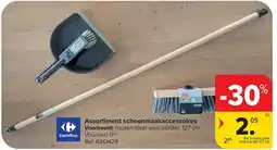 Carrefour Assortiment schoonmaakaccessoires aanbieding