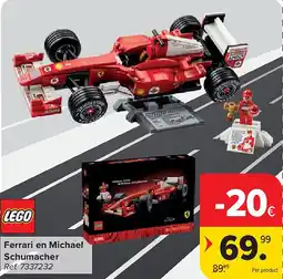 Carrefour Ferrari en Michael Schumacher aanbieding
