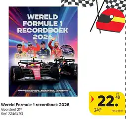 Carrefour Wereld Formule 1 recordboek 2026 aanbieding