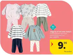 Carrefour Jogging of set voor baby’s aanbieding