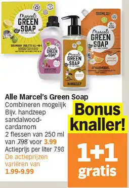 Albert Heijn Alle Marcel's Green Soap aanbieding