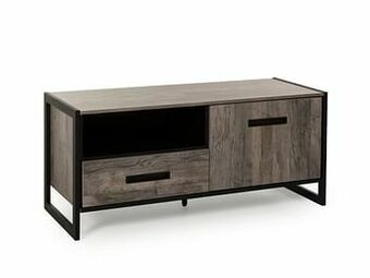 Deba Meubelen Tv-kast BLUES - Eik Grijs Grijs aanbieding