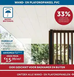 Zelfbouwmarkt DUMACLIP aanbieding