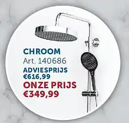 Zelfbouwmarkt CHROOM aanbieding