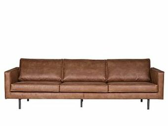Zetel 3-zit RODEO - Cognac Bruin