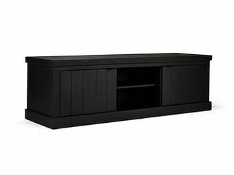 Deba Meubelen Tv-meubel BRIGHTON - Zwart Zwart aanbieding