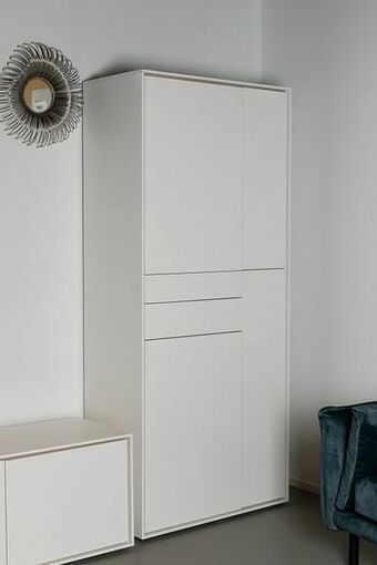 Deba Meubelen Barkast KYARA - Wit Wit aanbieding