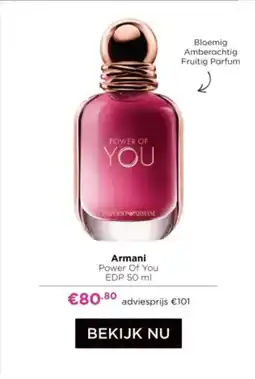 ICI PARIS XL Armani Power Of You EDP aanbieding