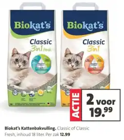 Intratuin Biokat's Kattenbakvulling aanbieding