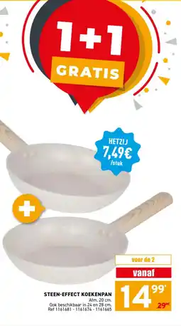 Trafic Steen-effect koekenpan aanbieding
