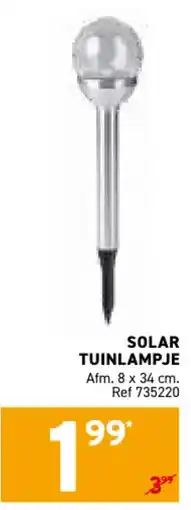 Trafic Solar tuinlampje aanbieding