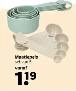 Wibra Maatlepels aanbieding