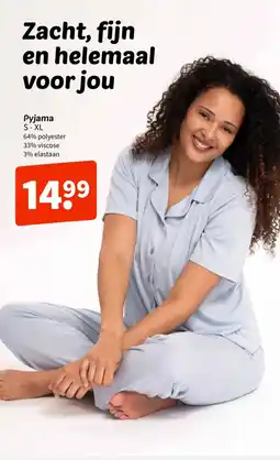 Wibra Pyjama S-XL aanbieding