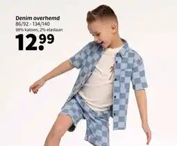 Wibra Denim overhemd aanbieding