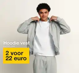 Zeeman Hoodie vest aanbieding