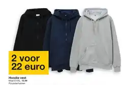 Zeeman Hoodie vest aanbieding