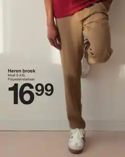 Zeeman Heren broek aanbieding
