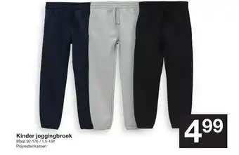 Zeeman Kinder joggingbroek aanbieding