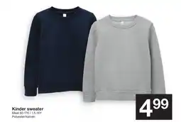 Zeeman Kinder sweater aanbieding