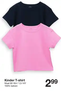 Zeeman Kinder T-shirt aanbieding