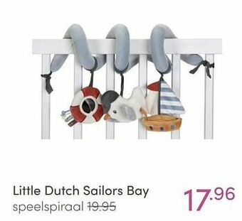 Baby & Tiener Little dutch sailors bay speelspiraal aanbieding