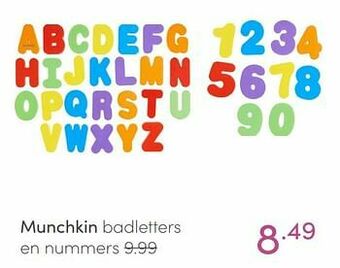 Munchkin badletters en nummers