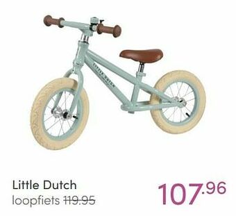 Baby & Tiener Little dutch loopfiets aanbieding