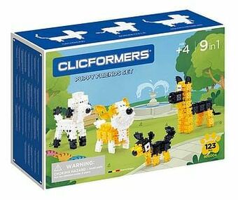 Clicformers Puppy Friends Set 9-in-1