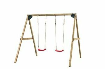 Brico SwingKing dubbele schommel Lucy 270x280x245cm aanbieding