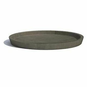 Brico Ecopots onderschotel ’Amsterdam’ rond taupe 44 cm aanbieding