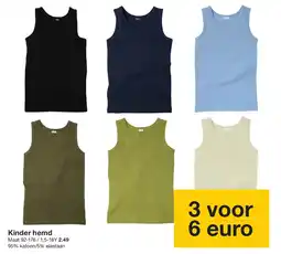 Zeeman Kinder hemd aanbieding