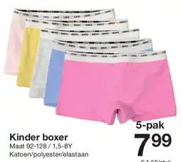 Zeeman Kinder boxer aanbieding