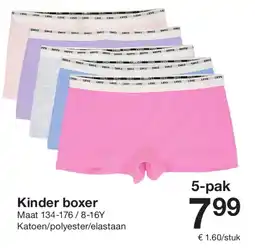 Zeeman Kinder boxer aanbieding